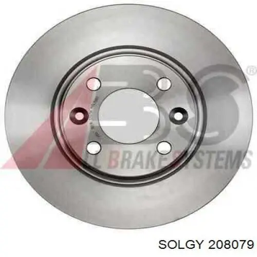 Тормоз дисковый передний Solgy 208079 цена, от 23.45 USD