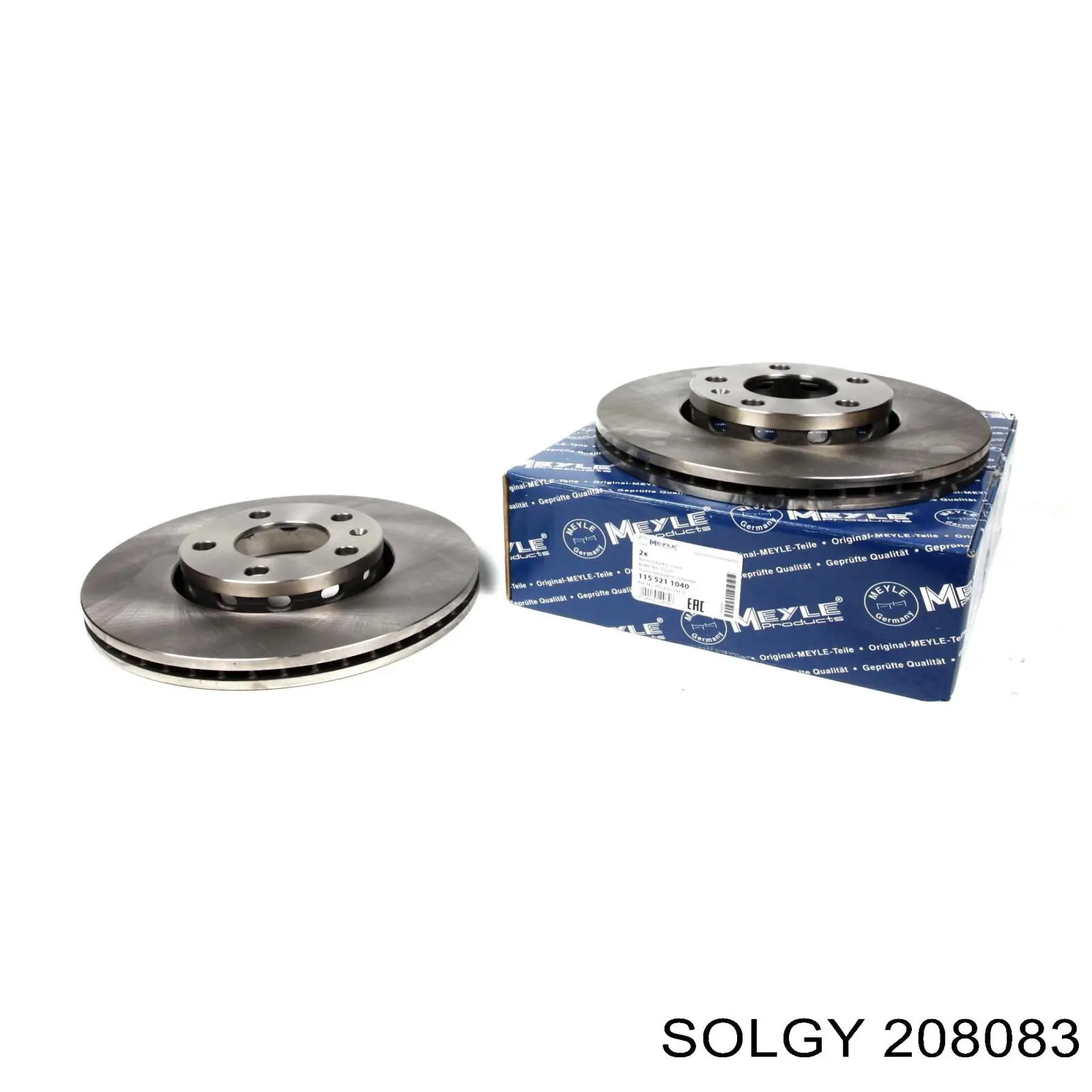 208083 Solgy тормозные диски