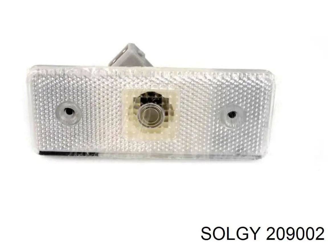 209002 Solgy колодки тормозные задние дисковые