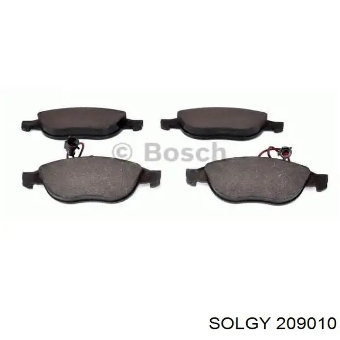 209010 Solgy Колодки передние