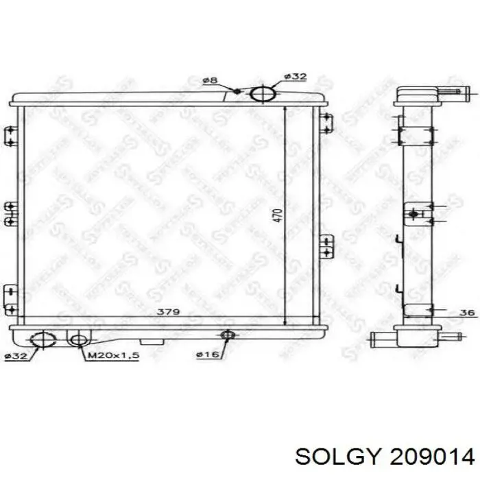 Колодки дисковые  Solgy 209014 цена, от 13.42 USD