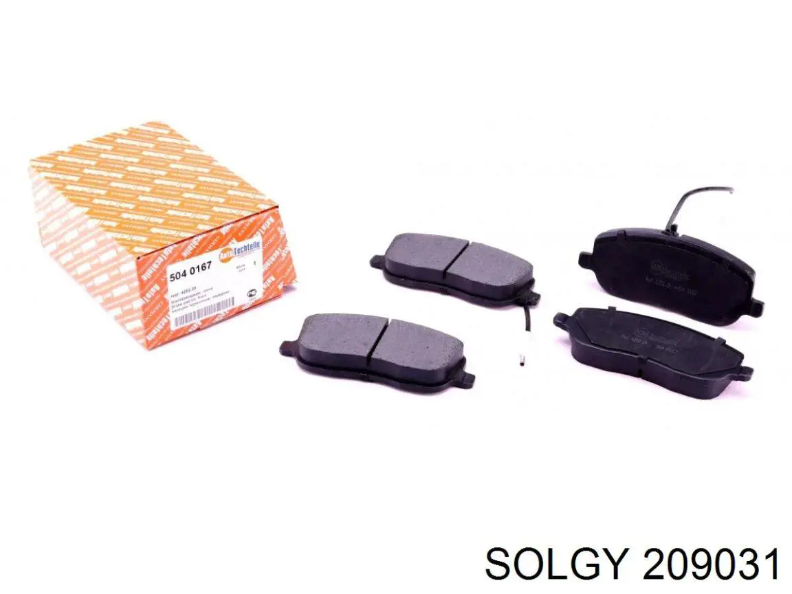 Колодки Solgy 209031 цена, от 19.73 USD