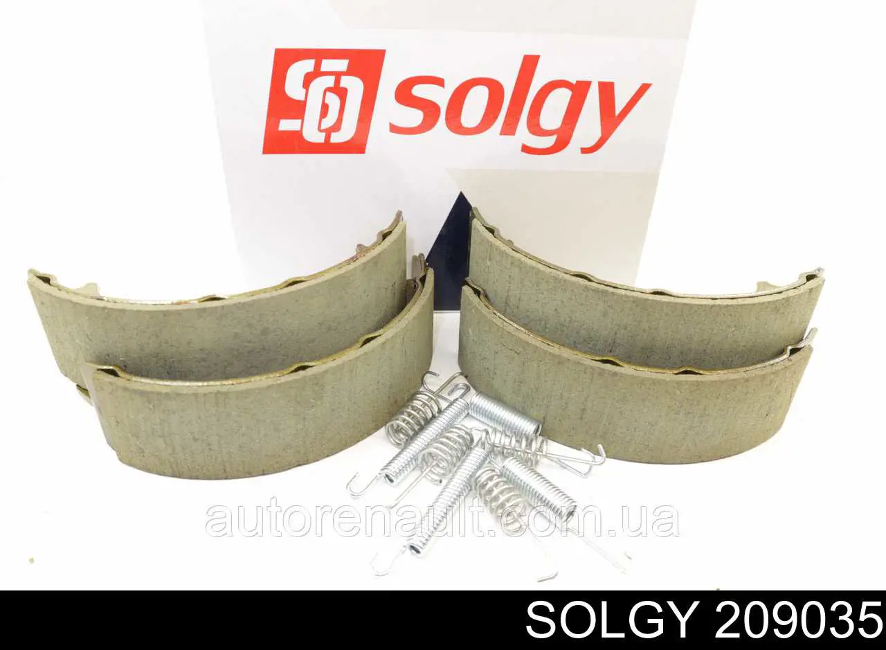 209035 Solgy Воздушный фильтр двигателя