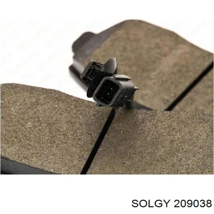 Купить 209038 Solgy Колодки тормозные