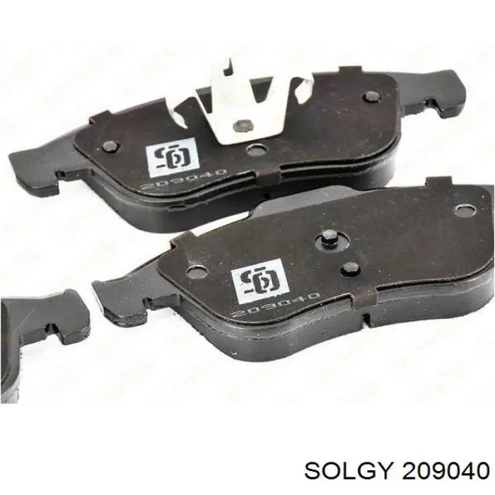 209040 Solgy Колодки передние
