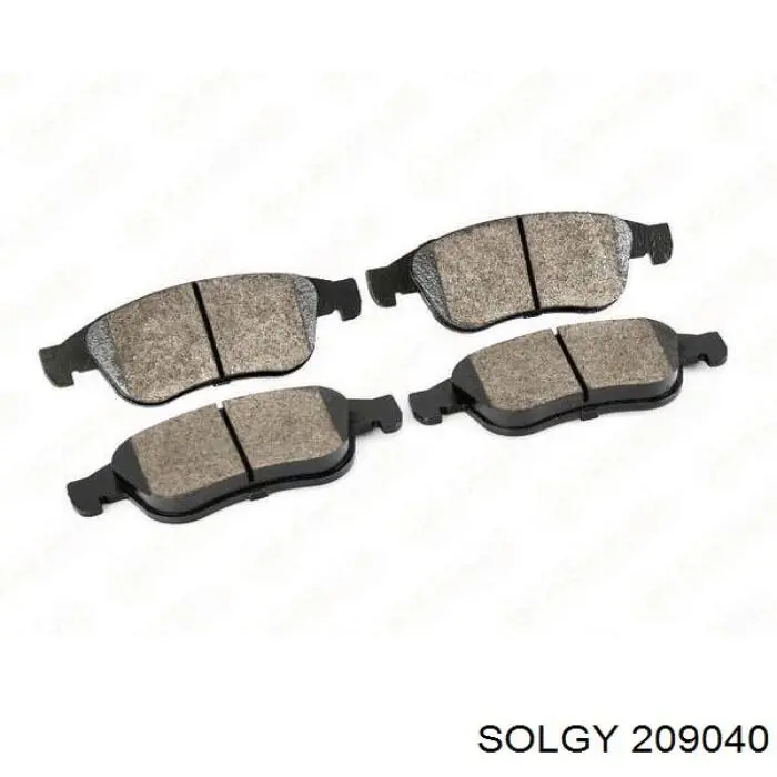 Колодки Solgy 209040 цена, от 16.95 USD
