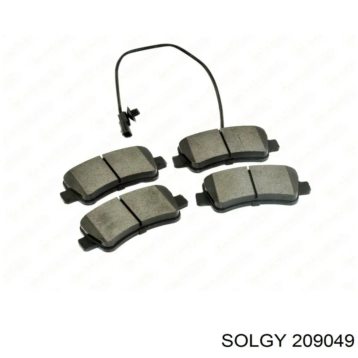 Колодки дисковые  Solgy 209049 цена, от 20.37 USD