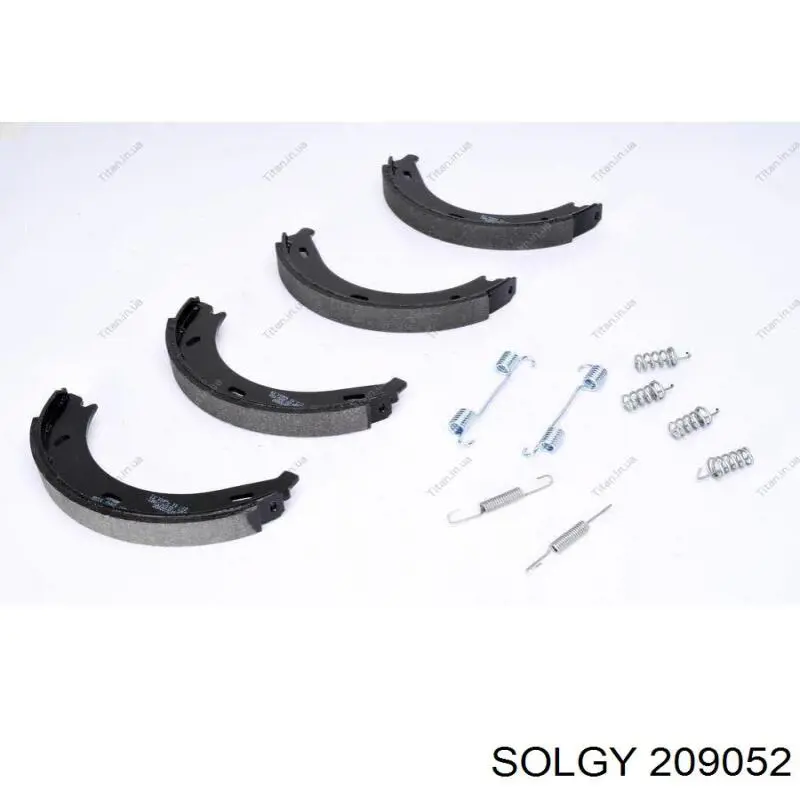 209052 Solgy колодки ручника