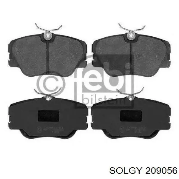 209056 Solgy Колодки передние