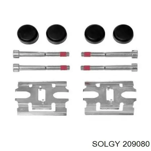 Колодки Solgy 209080 цена, от 21.02 USD
