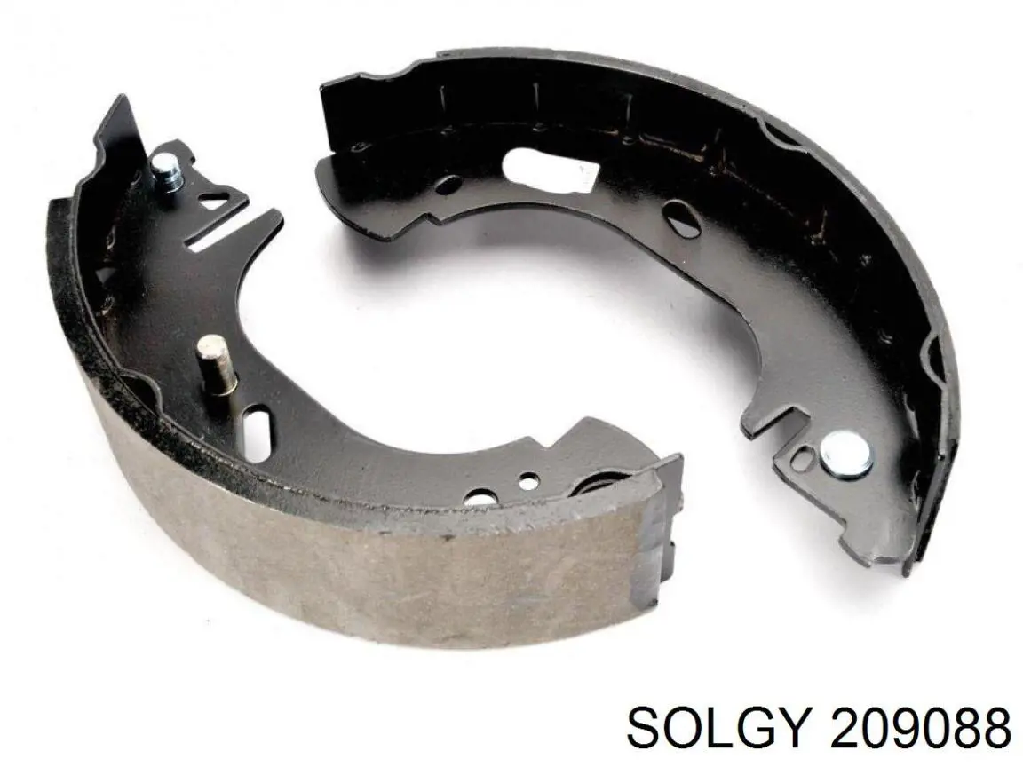 Задние барабанные колодки 209088 Solgy