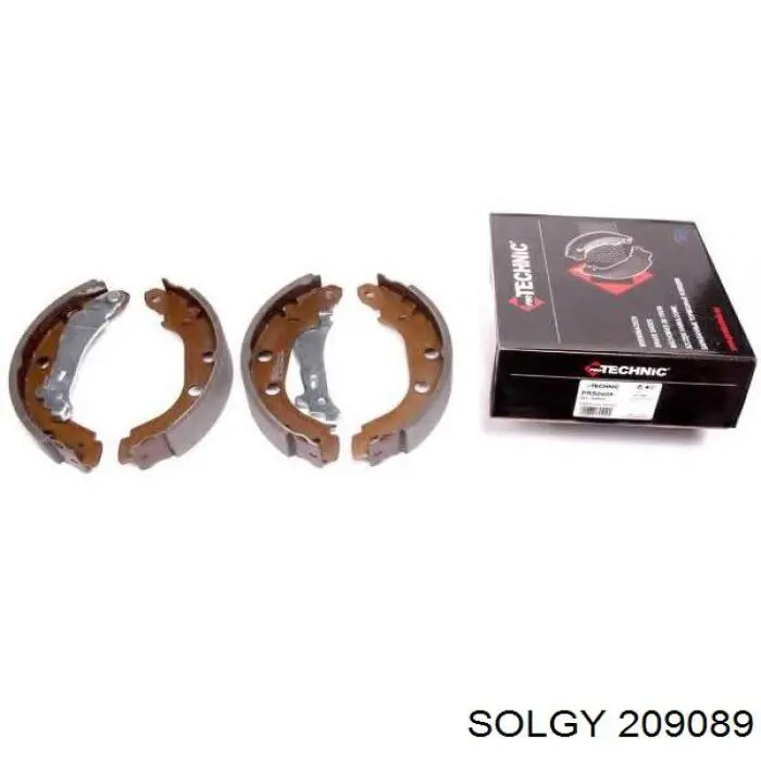 209089 Solgy Барабанные тормозные колодки