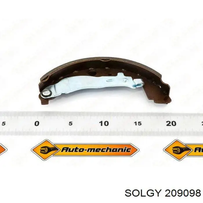 209098 Solgy Барабанные тормозные колодки