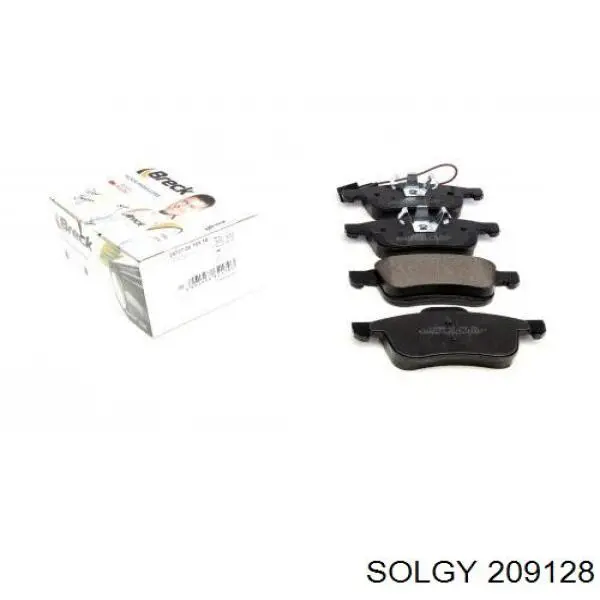 209128 Solgy Колодки передние