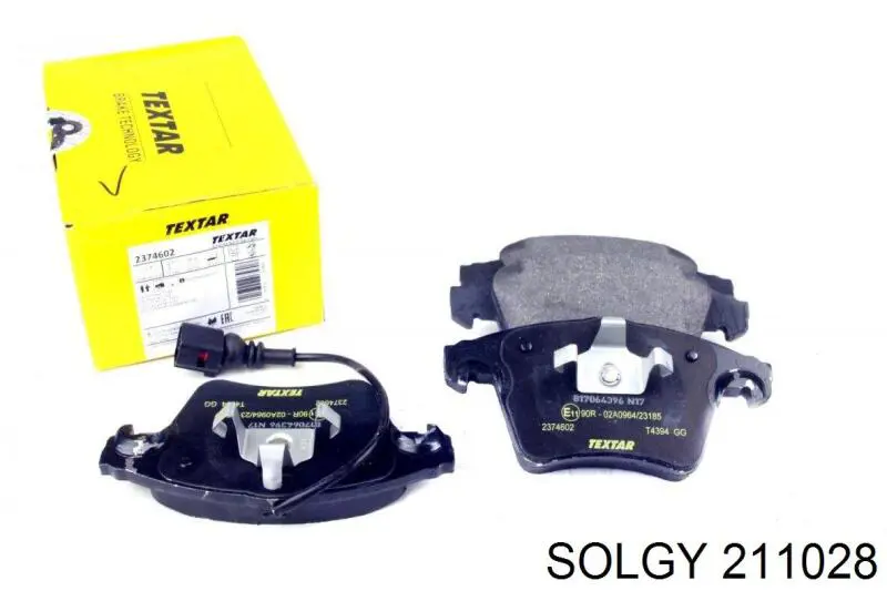 Амортизатор передний 211028 Solgy