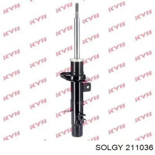 Амортизатор задний 211036 Solgy