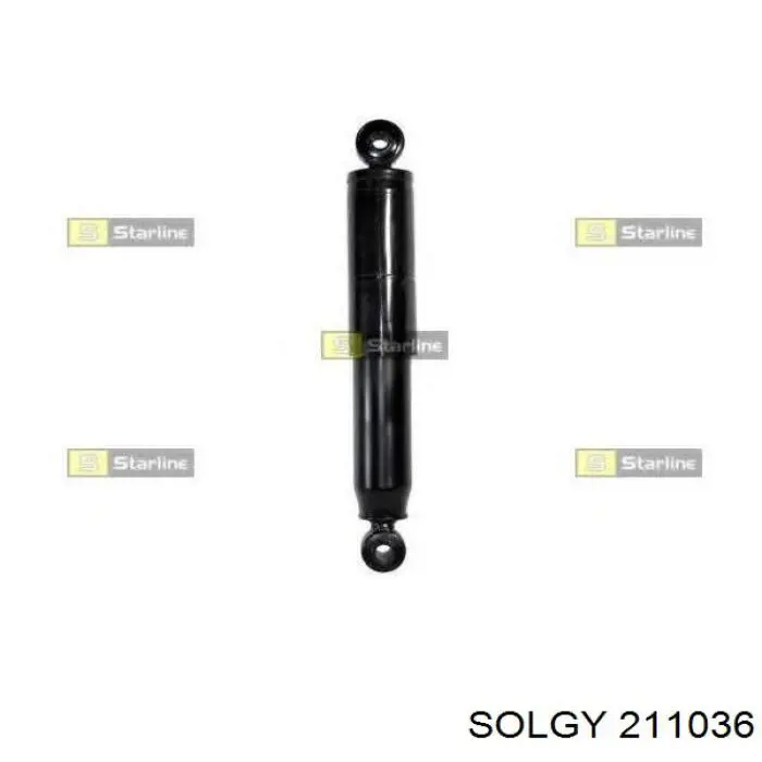 Задний амортизатор Solgy 211036
