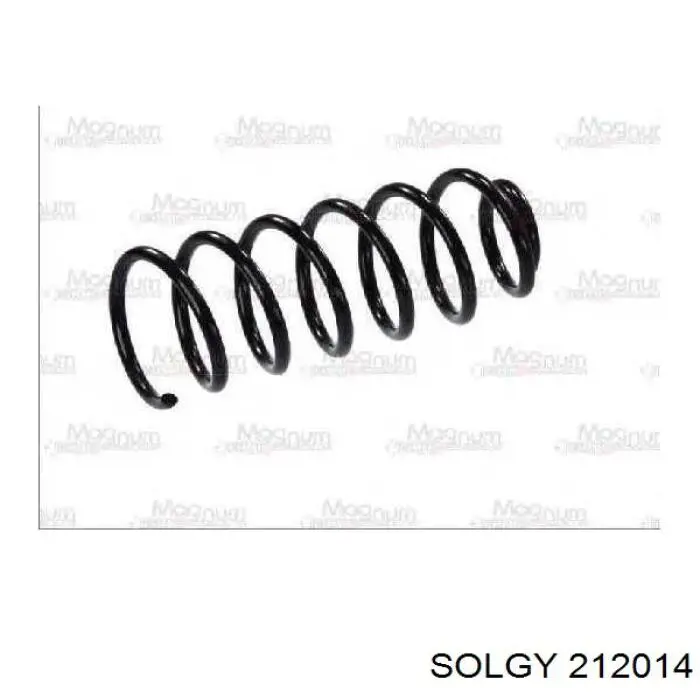 212014 Solgy Пружина передней подвески