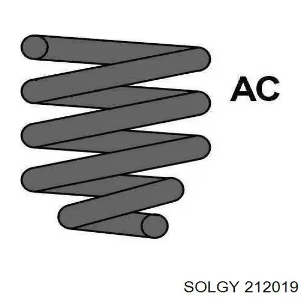 Передняя пружина 212019 Solgy