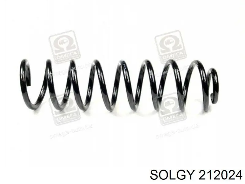 212024 Solgy Пружина подвески задняя