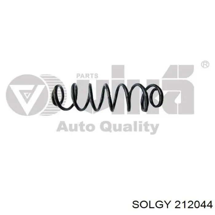 212044 Solgy Пружина подвески задняя