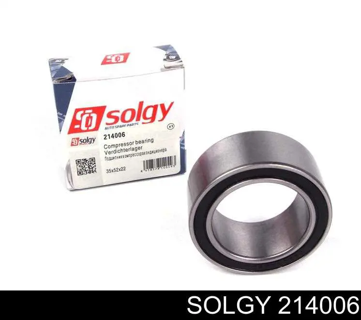 Купить 214006 Solgy Подшипник кондиционера