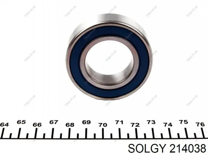 Подвесной подшипник карданного вала 214038 Solgy