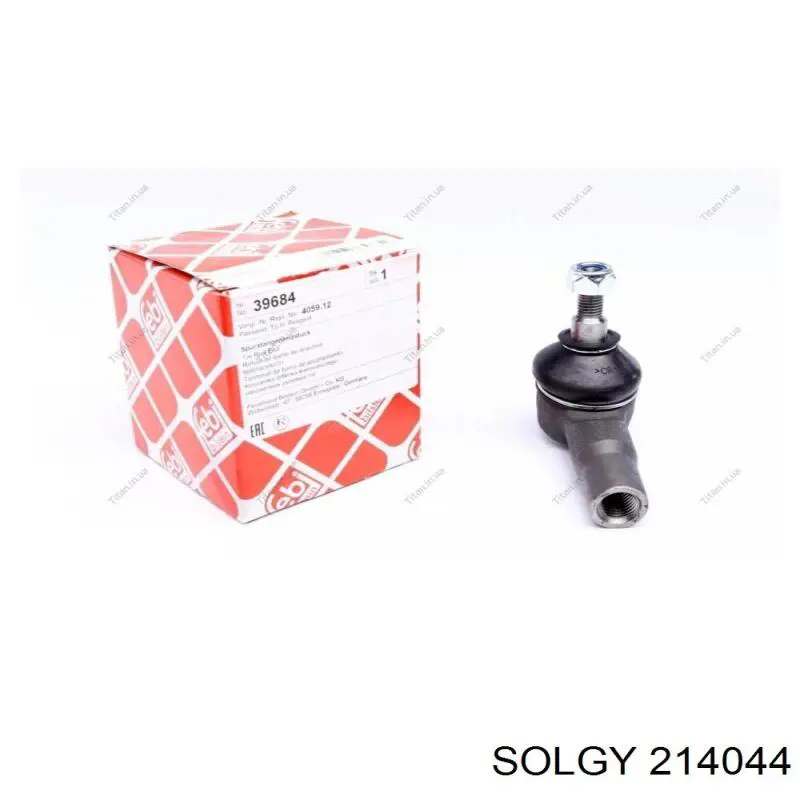214044 Solgy Опорный подшипник первичного вала КПП (центрирующий подшипник маховика)