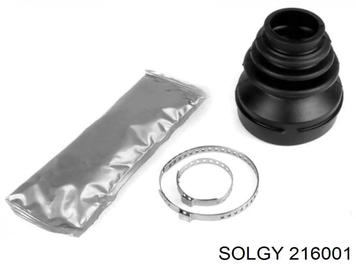 216001 Solgy Цапфа - поворотный кулак передний, левый