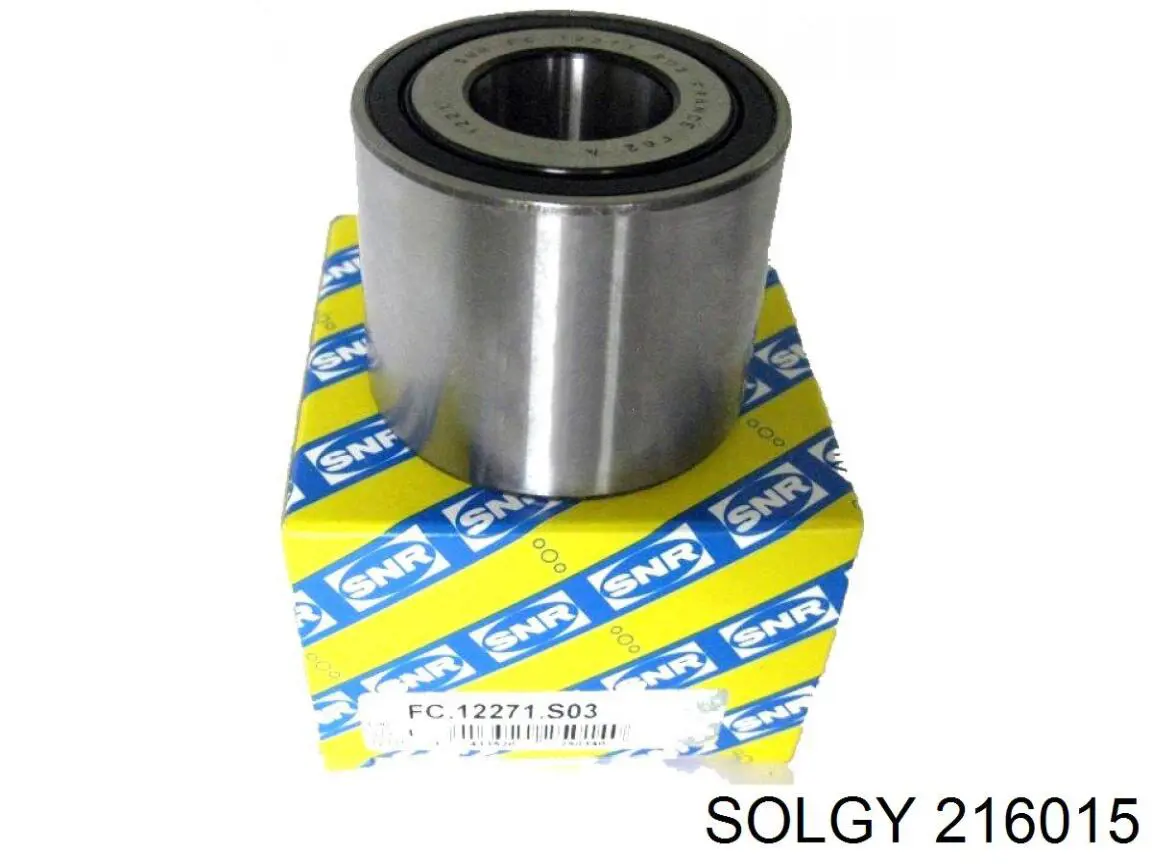 216015 Solgy rolamento de cubo traseiro