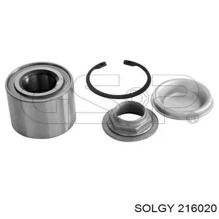 Подшипник задней ступицы 216020 Solgy