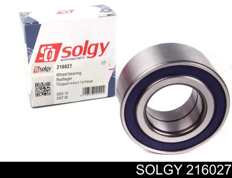 216027 Solgy Подшипник ступицы передней