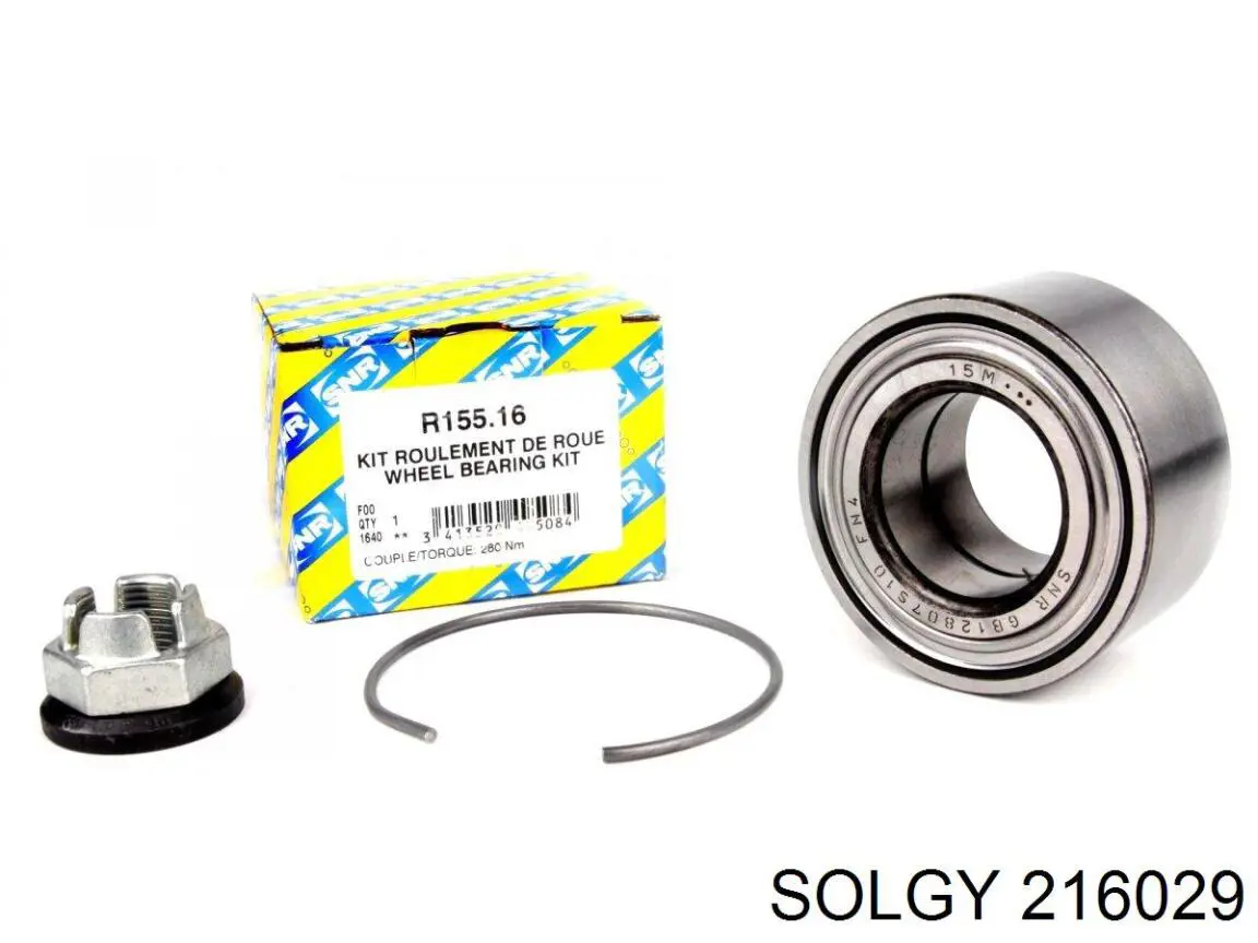 Комплект подшипника ступицы колеса Solgy 216029 цена, от 11.01 USD
