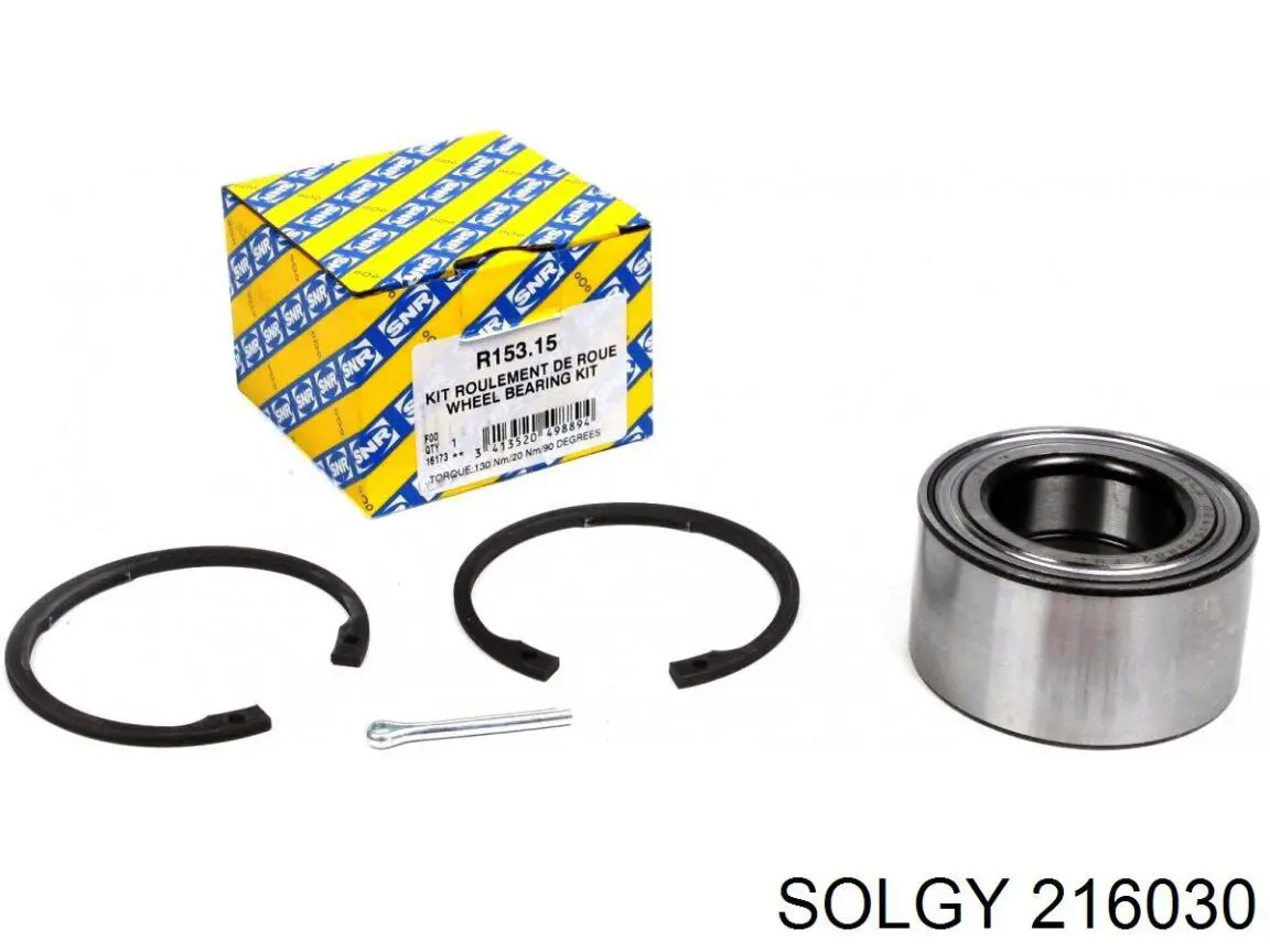 Подшипник ступицы 216030 Solgy