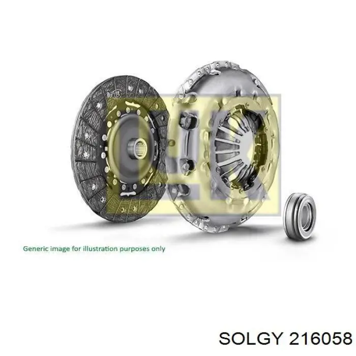 Купить 216058 Solgy Подшипник передней ступицы