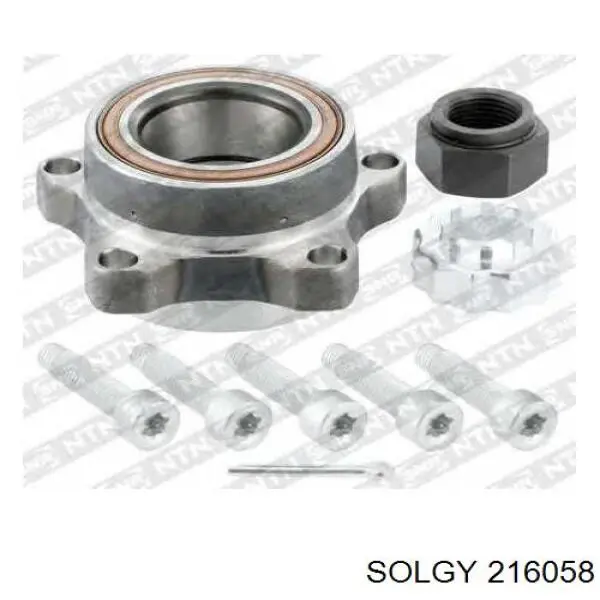 Подшипник ступицы 216058 Solgy