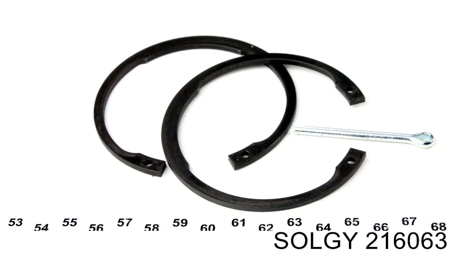 Комплект подшипника ступицы колеса Solgy 216063 цена, от 12.57 USD