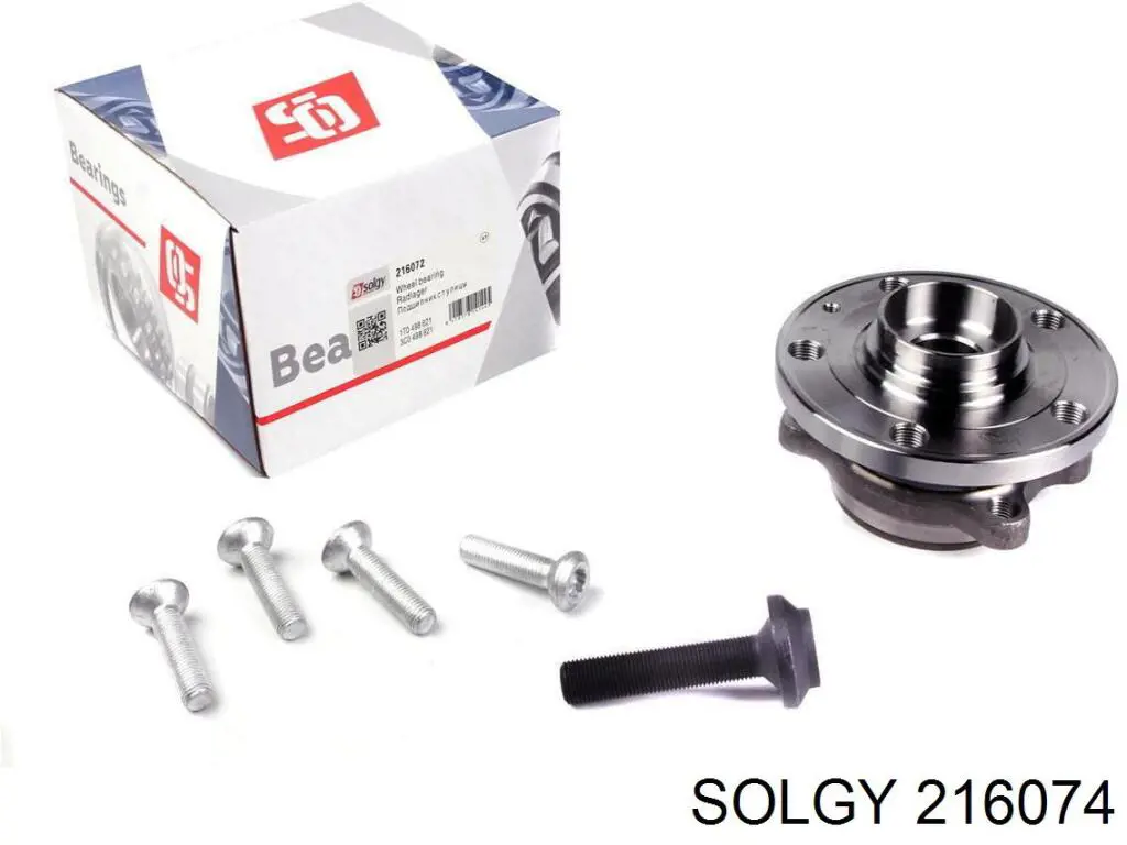 Купить 216074 Solgy Ступица переднего колеса