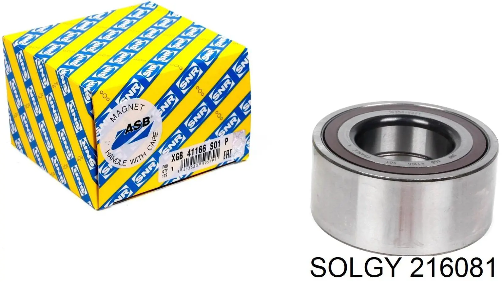 Подшипник ступицы 216081 Solgy