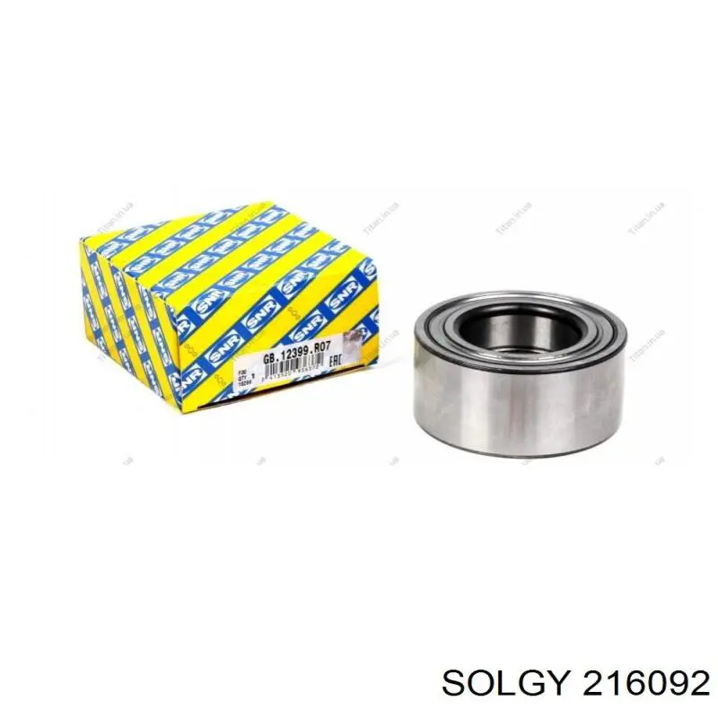 Подшипник ступицы 216092 Solgy