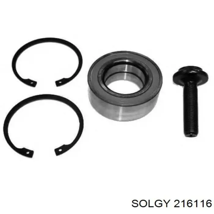 216116 Solgy Подшипник ступицы передней и задней