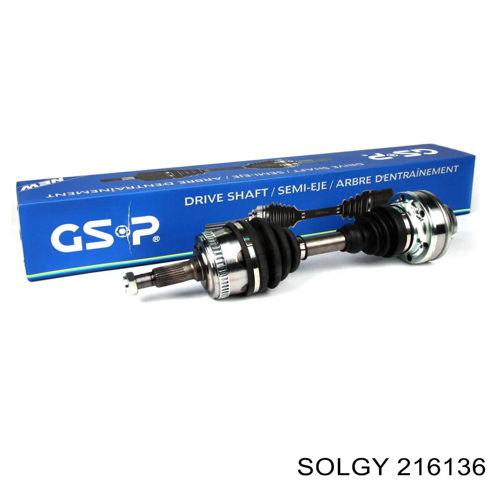 216136 Solgy ШРУС внутренний, передний
