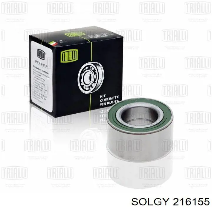 216155 Solgy Подшипник ступицы передней