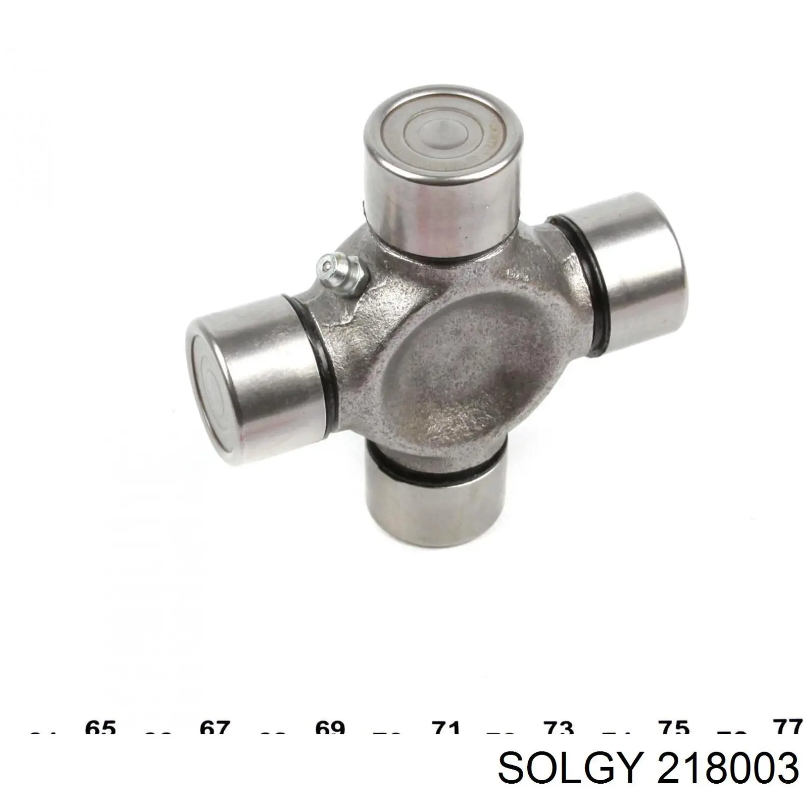 Крестовина заднего кардана 218003 Solgy