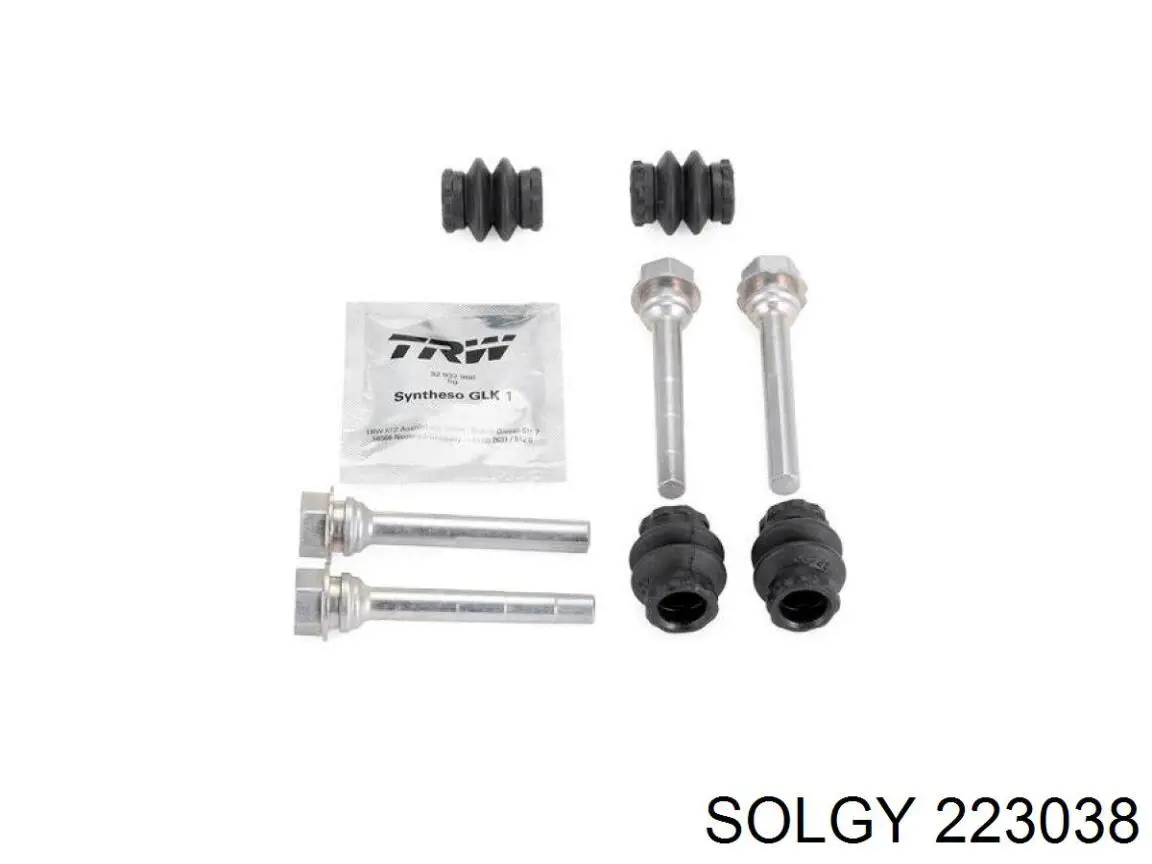 223038 Solgy ремкомплект суппорта тормозного заднего