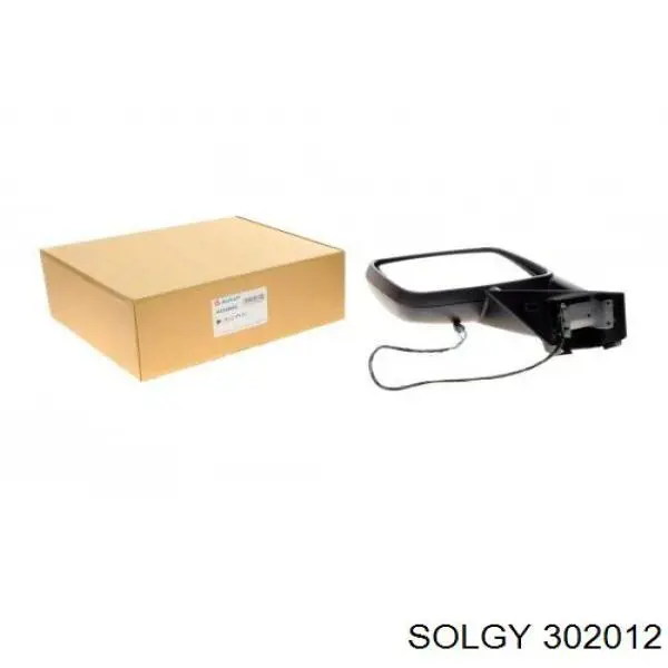 Зеркальный элемент водительского зеркала Solgy 302012 цена, от 10.36 USD