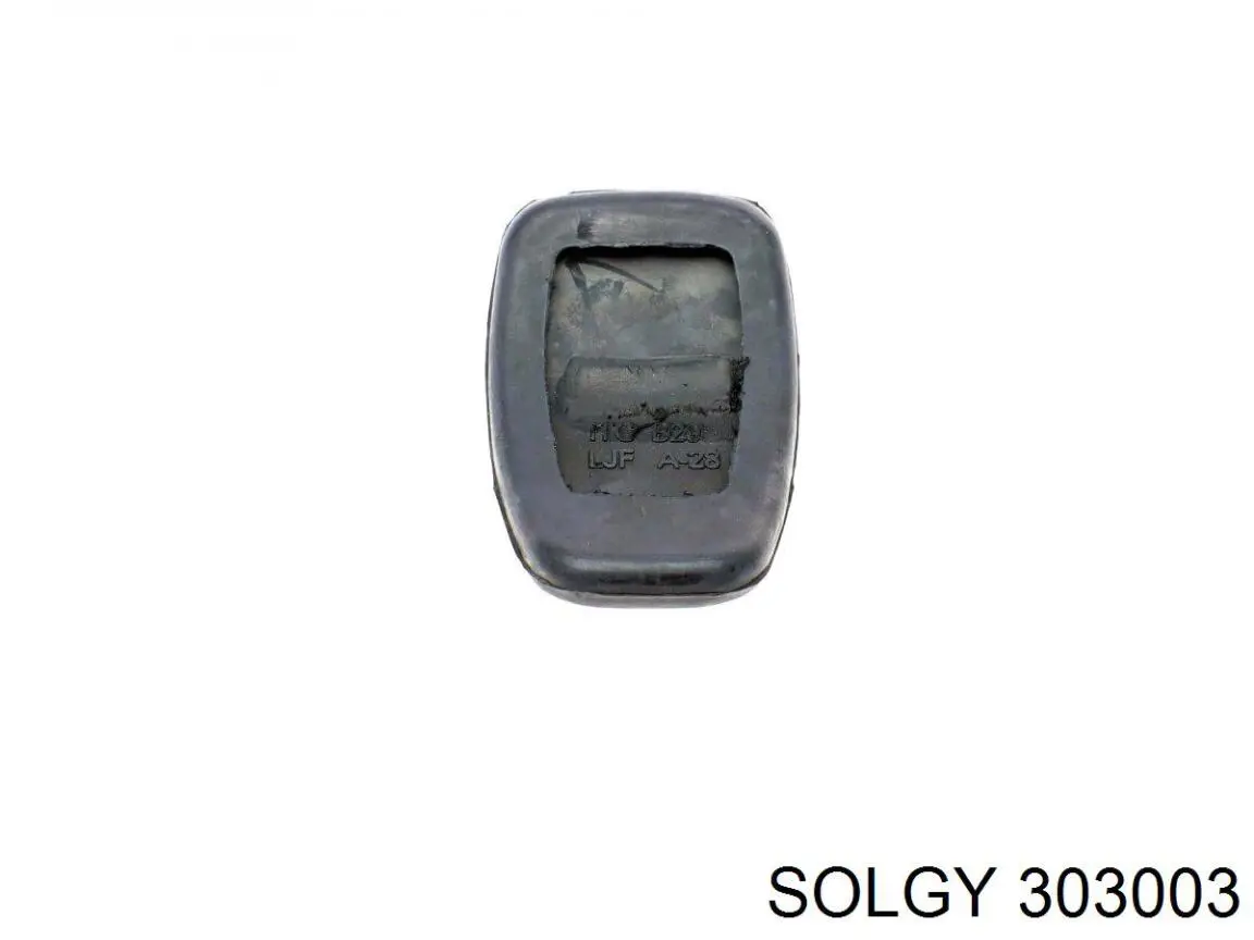 Накладка педали сцепления 303003 Solgy