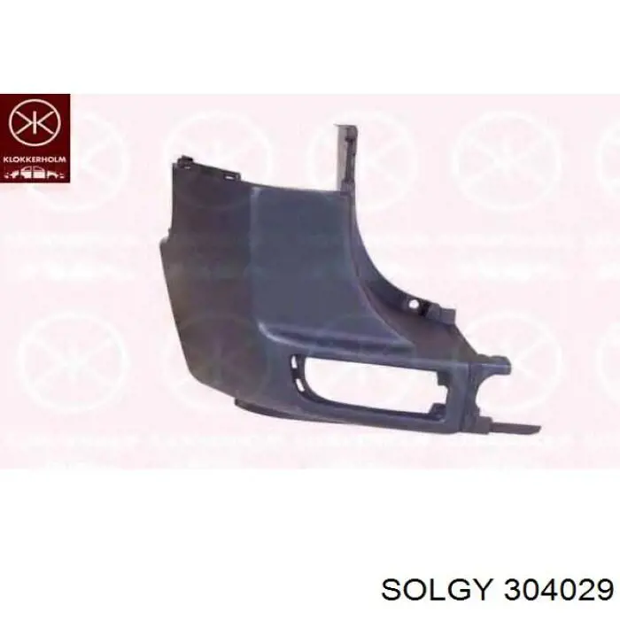 Бампер задний, правая часть Mercedes A90688046719B51 цена, от 12.67 USD