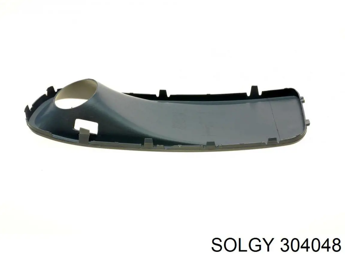 Заглушка (решетка) противотуманных фар бампера переднего правая 304048 Solgy
