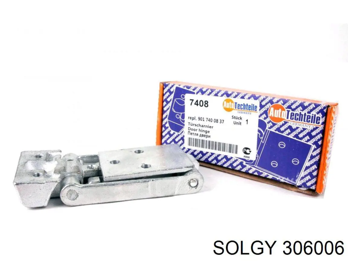 Ограничитель открывания двери багажного отсека (фургон) 306006 Solgy